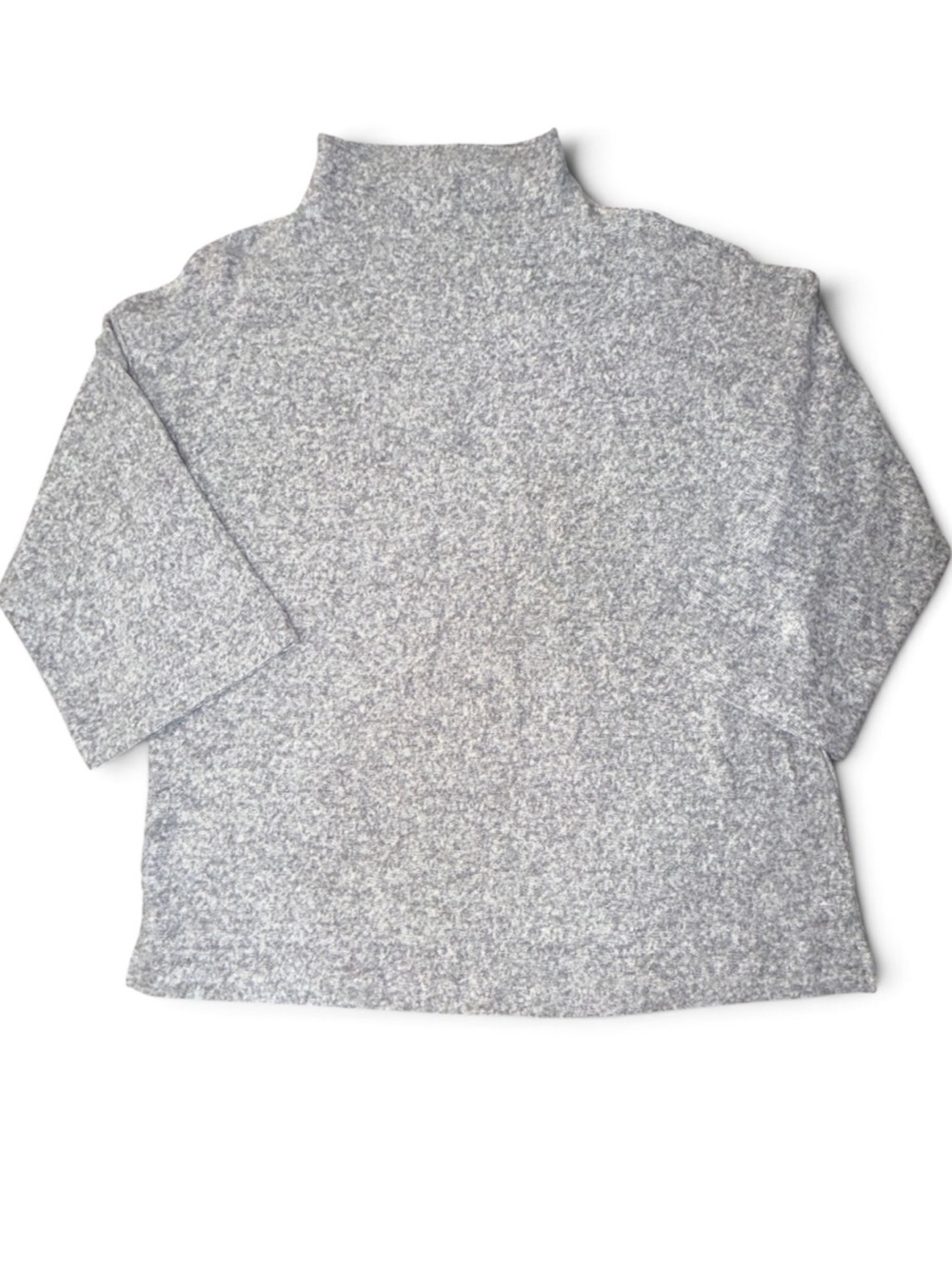 Banana Republic Sz S Gray Cozy Funnel Neck Sweater Long Sleeve